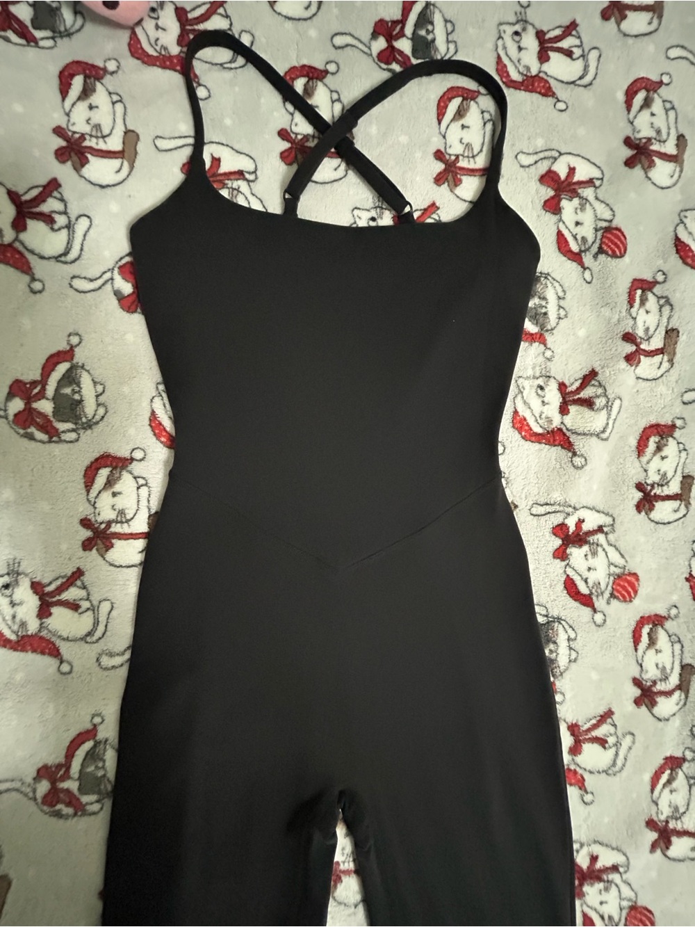 BUFFBUNNY Collection Legacy Flare Bodysuit - Onyx Black Small/SHORT “ height 5’5